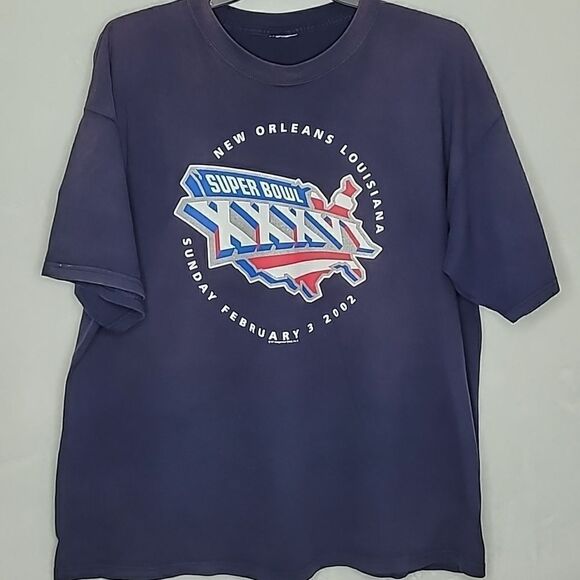 Super Bowl XXXVI New Orleans Louisiana T Shirt Size XXL - Picture 1 of 5